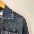 ザラ ZARA ダメージデニムジャケット レディース import:XS