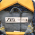 ザラ ZARA ダメージデニムジャケット レディース import:XS