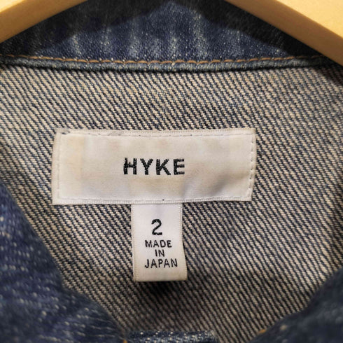 ハイク HYKE 2ND型 デニム トラッカージャケット レディース JPN:2