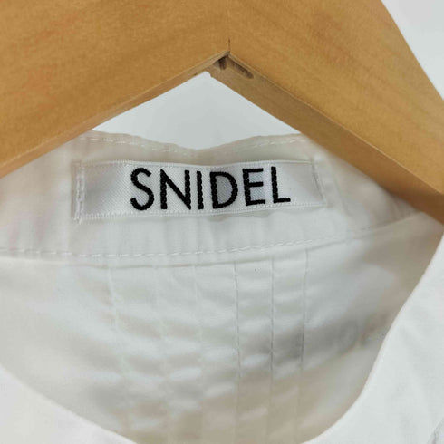スナイデル snidel パンチングレースビッグカラーワンピ レディース ONE SIZE