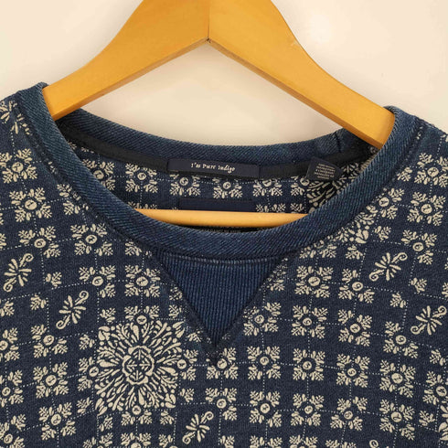 スコッチアンドソーダ SCOTCH&SODA 総柄 コットンクルーネックスウェット メンズ import:M