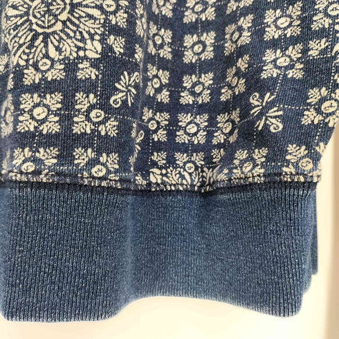 スコッチアンドソーダ SCOTCH&SODA 総柄 コットンクルーネックスウェット メンズ import:M