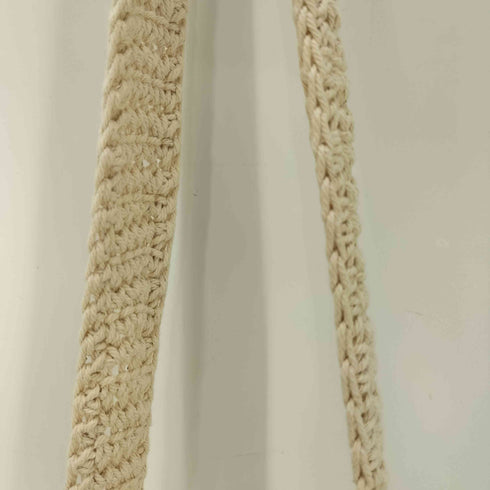 ザラ ZARA クロシェマキシバケットバック レディース
