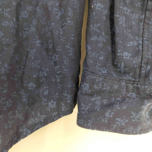 タケオキクチ TAKEO KIKUCHI 花柄 コットン ボタンダウンシャツ メンズ JPN:1