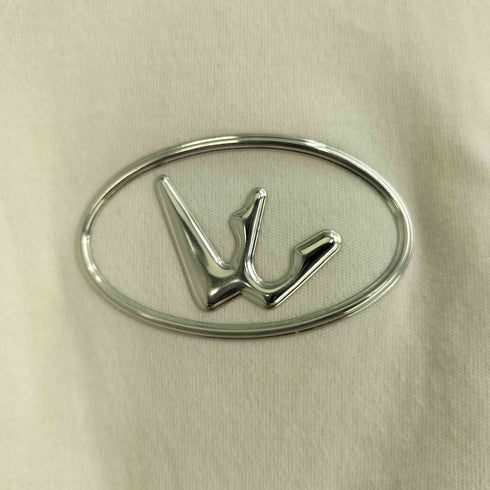 ホワイトランド WHITELAND 24aw NEW LOGO NS ワンポイントロゴノースリーブTシャツ メンズ FREE