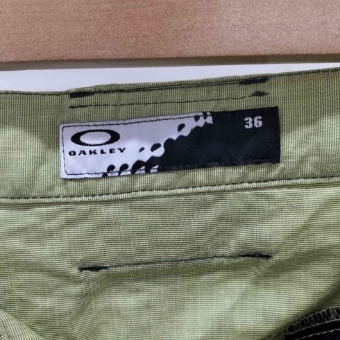 オークリー OAKLEY 刺繍ロゴ ナイロンカーゴパンツ メンズ FR:36-38