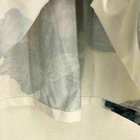 ザラ ZARA アブストラクトプリント ストレッチシャツ 半袖シャツ オープンシャツ メンズ import:L