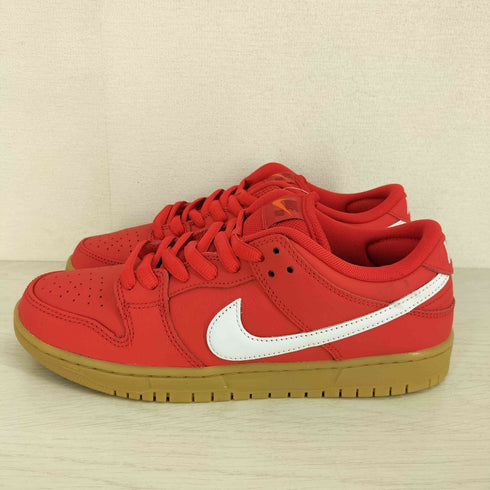 ナイキスケートボーディング NIKE SB Dunk Low Pro ISO Orange Label University Red Gum ダンク ロー プロ オレンジレーベル ユニバーシティレッドガム メンズ JPN:27