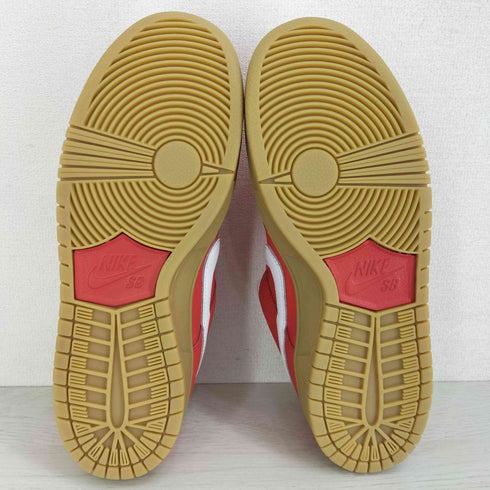 ナイキスケートボーディング NIKE SB Dunk Low Pro ISO Orange Label University Red Gum ダンク ロー プロ オレンジレーベル ユニバーシティレッドガム メンズ JPN:27