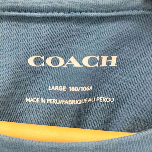 コーチ COACH サングラスプリントクルーネックTシャツ メンズ JPN:L