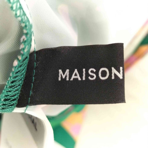 メゾンスペシャル MAISON SPECIAL トロピカルフラワーワイドパンツ レディース JPN:38