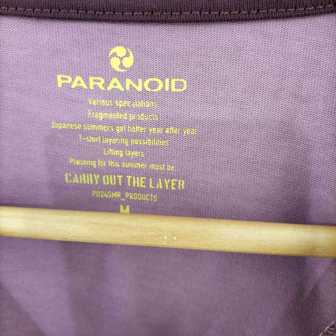 パラノイド PARANOID Horizontal Stripe t-Shirt 閃光 メンズ JPN:M