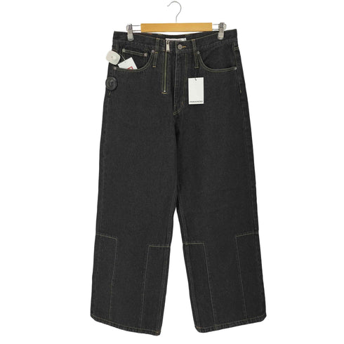 パラノイド PARANOID 25SS Two Zips Straight Wide Denim メンズ JPN:L