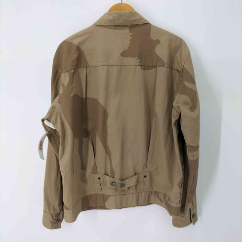 エンジニアードガーメンツ Engineered Garments 22SS ANIMAL PRINT TRUCKER JACKET メンズ JPN:M
