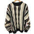 ARNALDO BASSINI クルーネック プルオーバー 3D ニット メンズ import:M