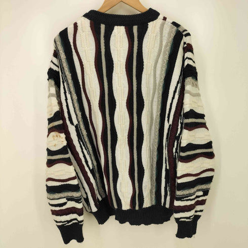 ARNALDO BASSINI クルーネック プルオーバー 3D ニット メンズ import:M
