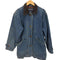 ランズエンド LANDS END 90S 裏地ブランケット 襟 コーデュロイ デニム ハンティング ジャケット レディース import:S