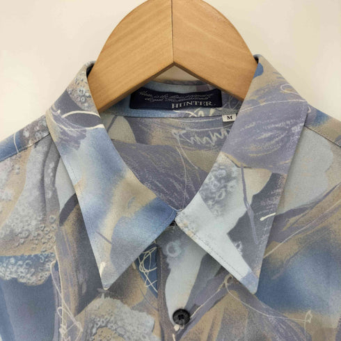 HUNTER 総柄 レギュラーカラー S/S シャツ メンズ JPN:M
