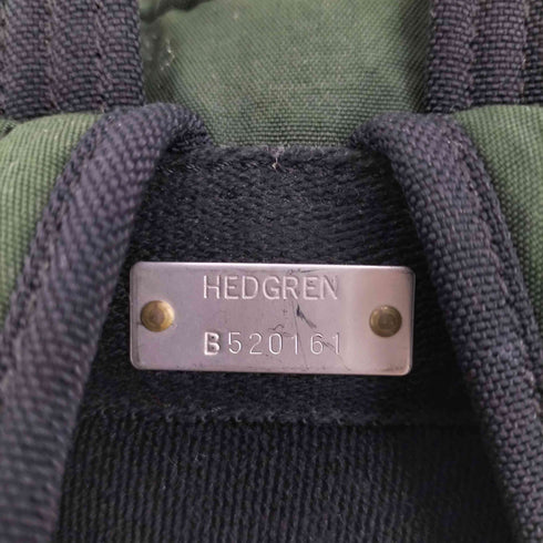 HEDGREN ヘデグレン ロゴパッチ マルチポケット リュックサック バッグパック メンズ
