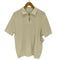 ザラ ZARA パールニットジッパーポロシャツ メンズ import:M