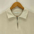 ザラ ZARA パールニットジッパーポロシャツ メンズ import:M