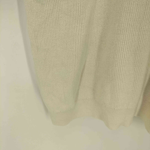 ザラ ZARA パールニットジッパーポロシャツ メンズ import:M