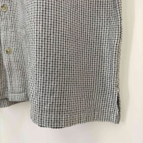 コロンビア Columbia インド製 チェック レギュラーカラー S/S シャツ メンズ import:L