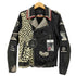 ヒステリックグラマー HYSTERIC GLAMOUR THE HYSTERIC XXX × THE CRAMPS STUDS&PATCH リメイクラムレザーライダースジャケット メンズ S