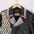 ヒステリックグラマー HYSTERIC GLAMOUR THE HYSTERIC XXX × THE CRAMPS STUDS&PATCH リメイクラムレザーライダースジャケット メンズ S