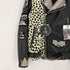 ヒステリックグラマー HYSTERIC GLAMOUR THE HYSTERIC XXX × THE CRAMPS STUDS&PATCH リメイクラムレザーライダースジャケット メンズ S