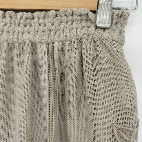 メッシュ×レース スカート レディース