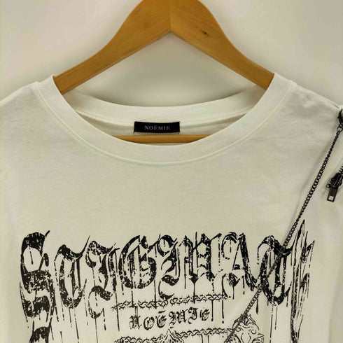 NOEMIE チェーンダメージユニセックスTシャツ レディース JPN:M