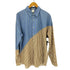 ミスタージェントルマン MR.GENTLEMAN BIAS CUT STRIPE MODERN SHIRT メンズ JPN:L