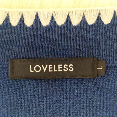 ラブレス LOVELESS デザインニットカーディガン メンズ JPN:L