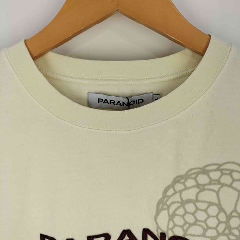 パラノイド PARANOID LEATHER LOGO PATCH T-SHIRT レザー ロゴ パッチ Tシャツ メンズ JPN:L