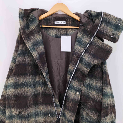 パラノイド PARANOID HOODED LONG COAT メンズ JPN:M