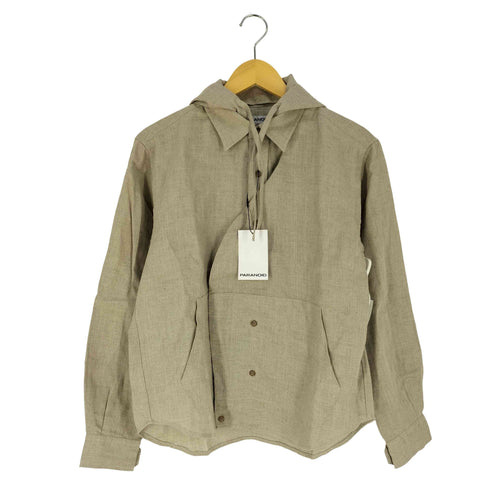 パラノイド PARANOID LINEN HOODED PANEL SHIRT リネン フード パネル シャツ メンズ JPN:S