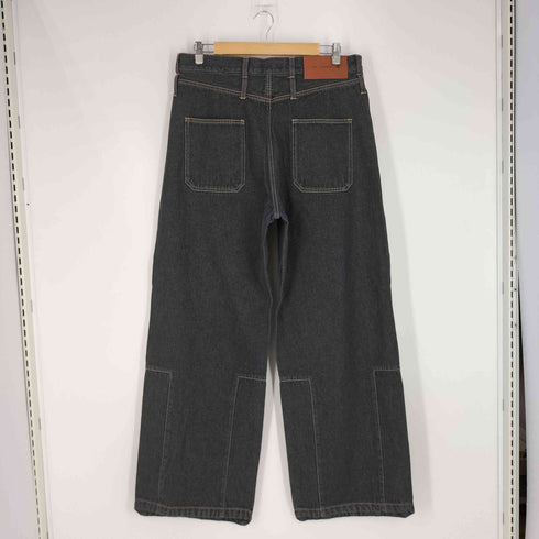 パラノイド PARANOID Two Zips Straight Wide Denim 2 ジップ ストレート ワイド デニム パンツ メンズ JPN:L