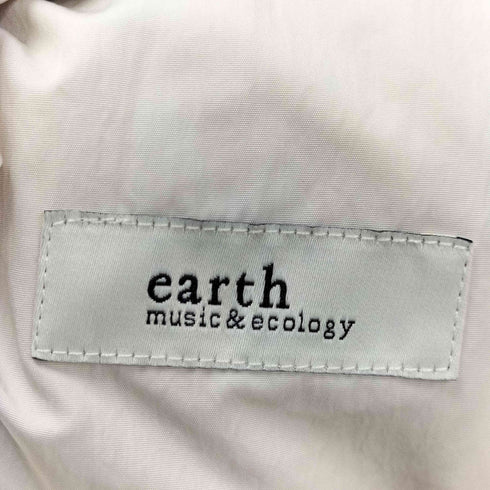 アースミュージックアンドエコロジー earth music&ecology ドロストペプラムマウンテンパーカー レディース FREE