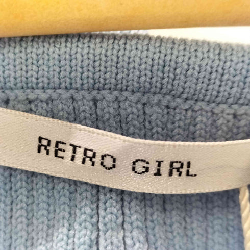 レトロガール RETRO GIRL ホルターWZIPカーデ レディース FREE