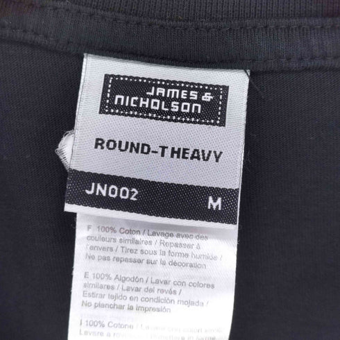 JAMES & NICHOLSON フロントプリント S/S Tシャツ メンズ import:M