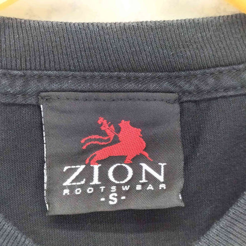 ザイオンルーツウェア ZION ROOTSWEAR フロントプリント S/S Tシャツ メンズ import:S
