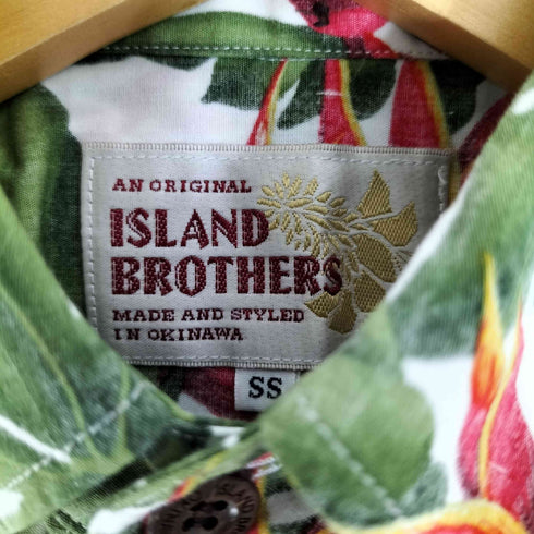 ISLAND BROTHERS アロハシャツ メンズ SS