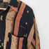 WEAR THE RIGHT THING 90s 総柄 ストライプ レーヨン 半袖シャツ メンズ import:L