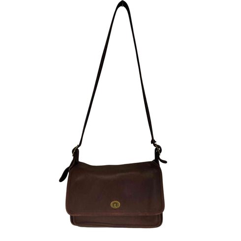 コーチ COACH OLD レザーショルダーバッグ アメリカ製 レディース