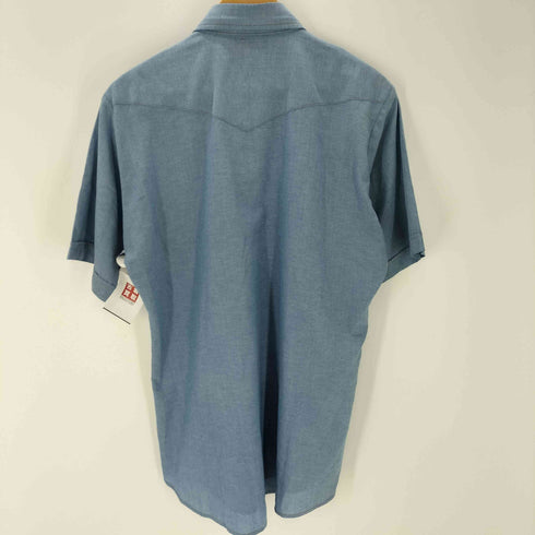 SADDLE KING 90S シャンブレー S/S ウエスタン シャツ メンズ