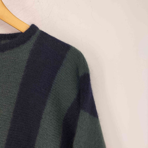バリー BALLY モヘア混ストライプ クロップドニット レディース EUR:40