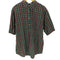 ギャップ Gap 90S OLD 紺タグ S/S タータンチェック B.D. シャツ メンズ import:L