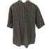 ギャップ Gap 90S OLD 紺タグ S/S タータンチェック B.D. シャツ メンズ import:L