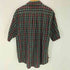 ギャップ Gap 90S OLD 紺タグ S/S タータンチェック B.D. シャツ メンズ import:L